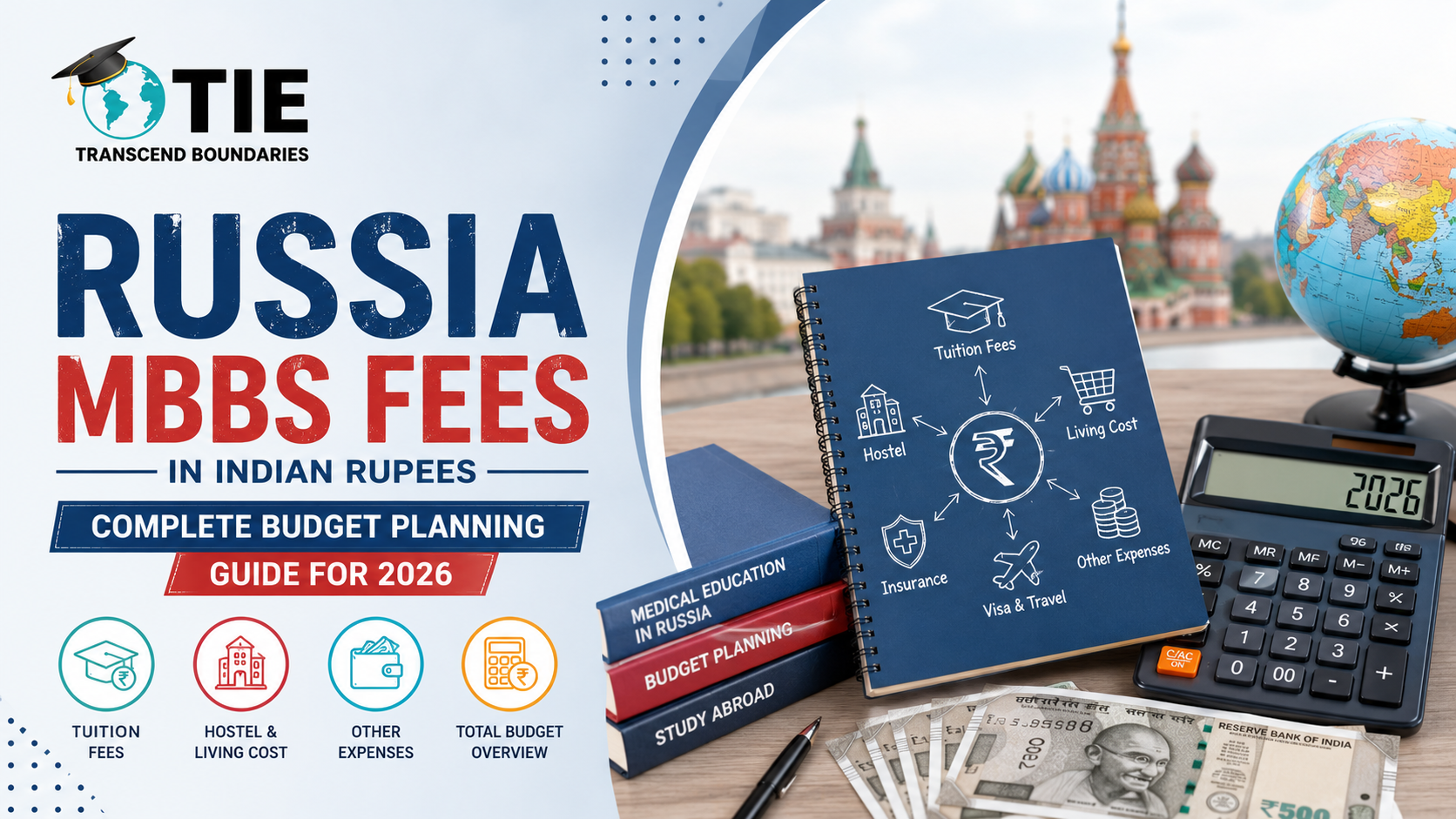 Russia MBBS Fees in Indian Rupees Complete Budget Planning Guide for 2026