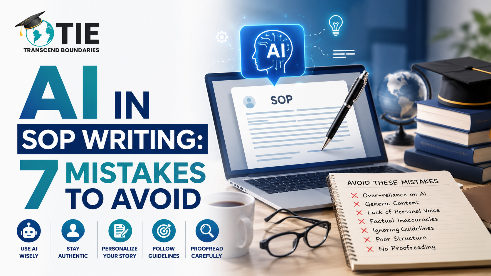 AI in SOP Writing: 7 Mistakes to Avoid