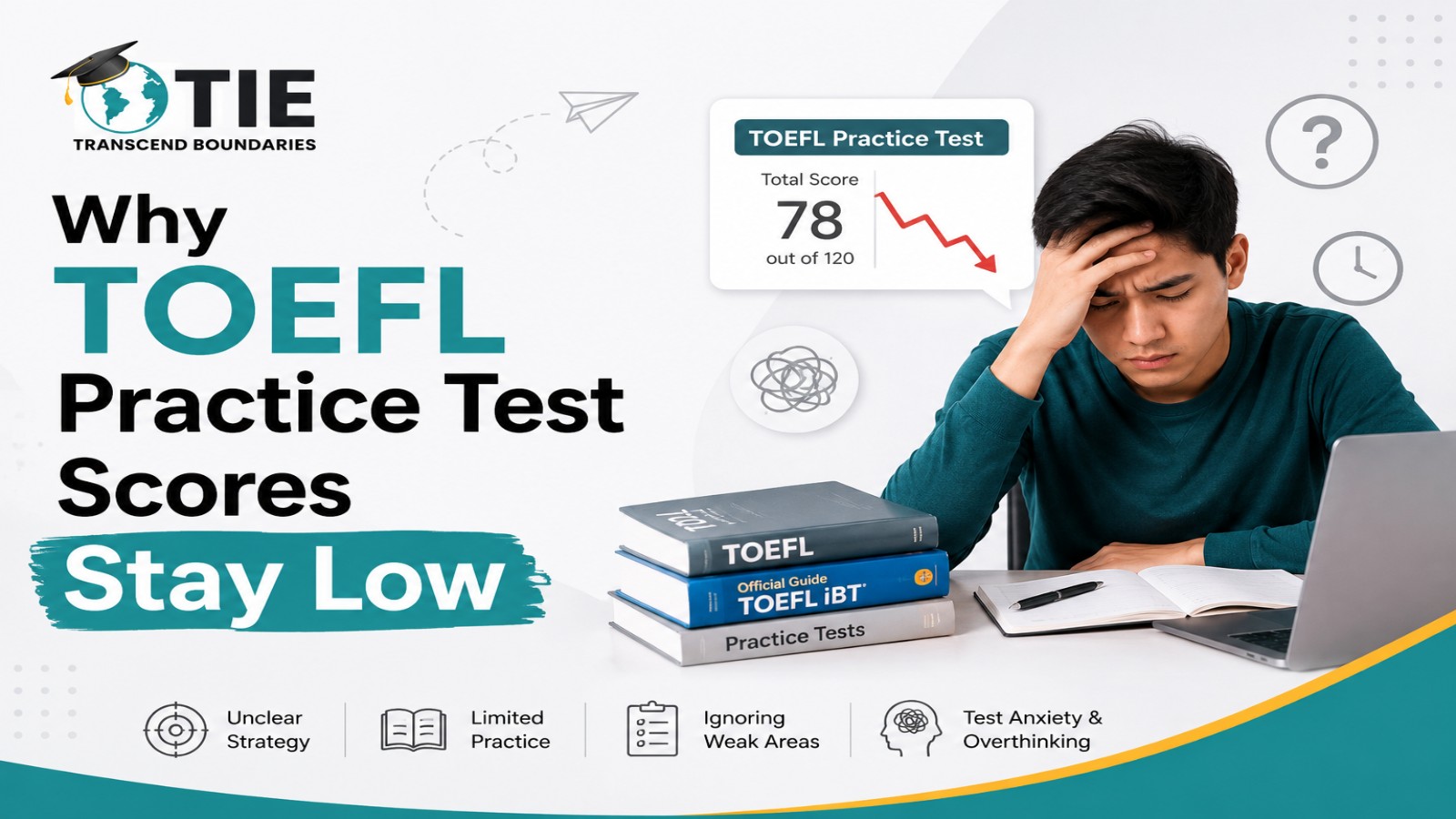 Why TOEFL Practice Test Scores Stay Low