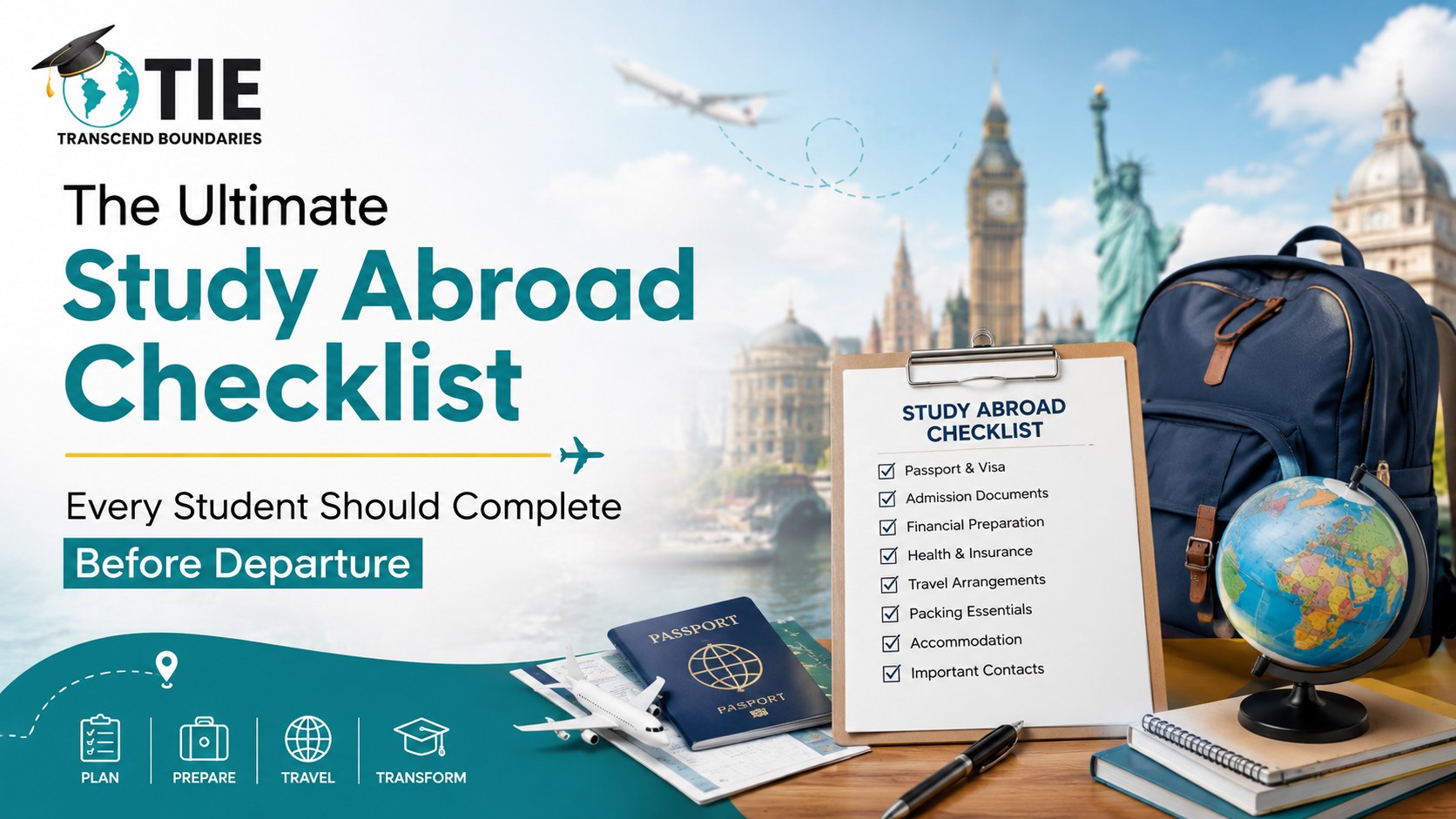 The Ultimate Study Abroad Checklist Every Student Should Complete Before Departure