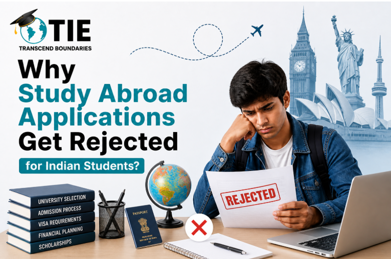 Why Study Abroad Applications Get Rejected for Indian Students